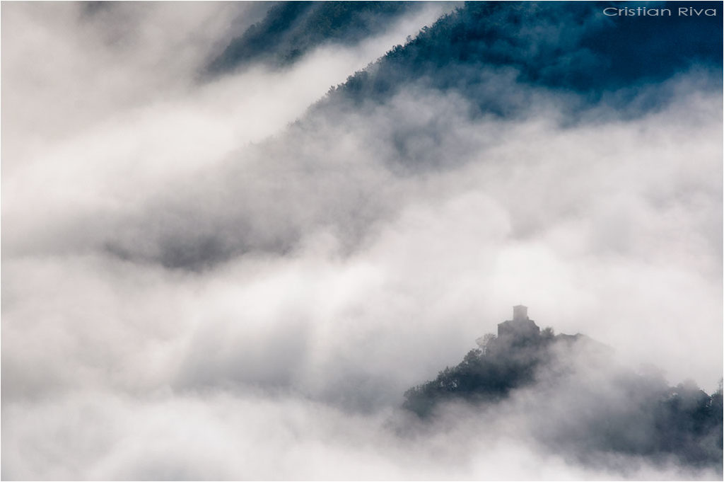 Val Trebbia - Anello del Brugnello: Brugnello tra le nebbie
