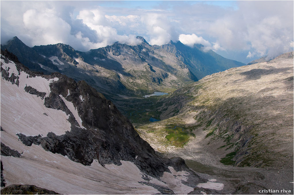 Monte Adamello via Terzulli: uno sguardo alle spalle sulla Val Miller